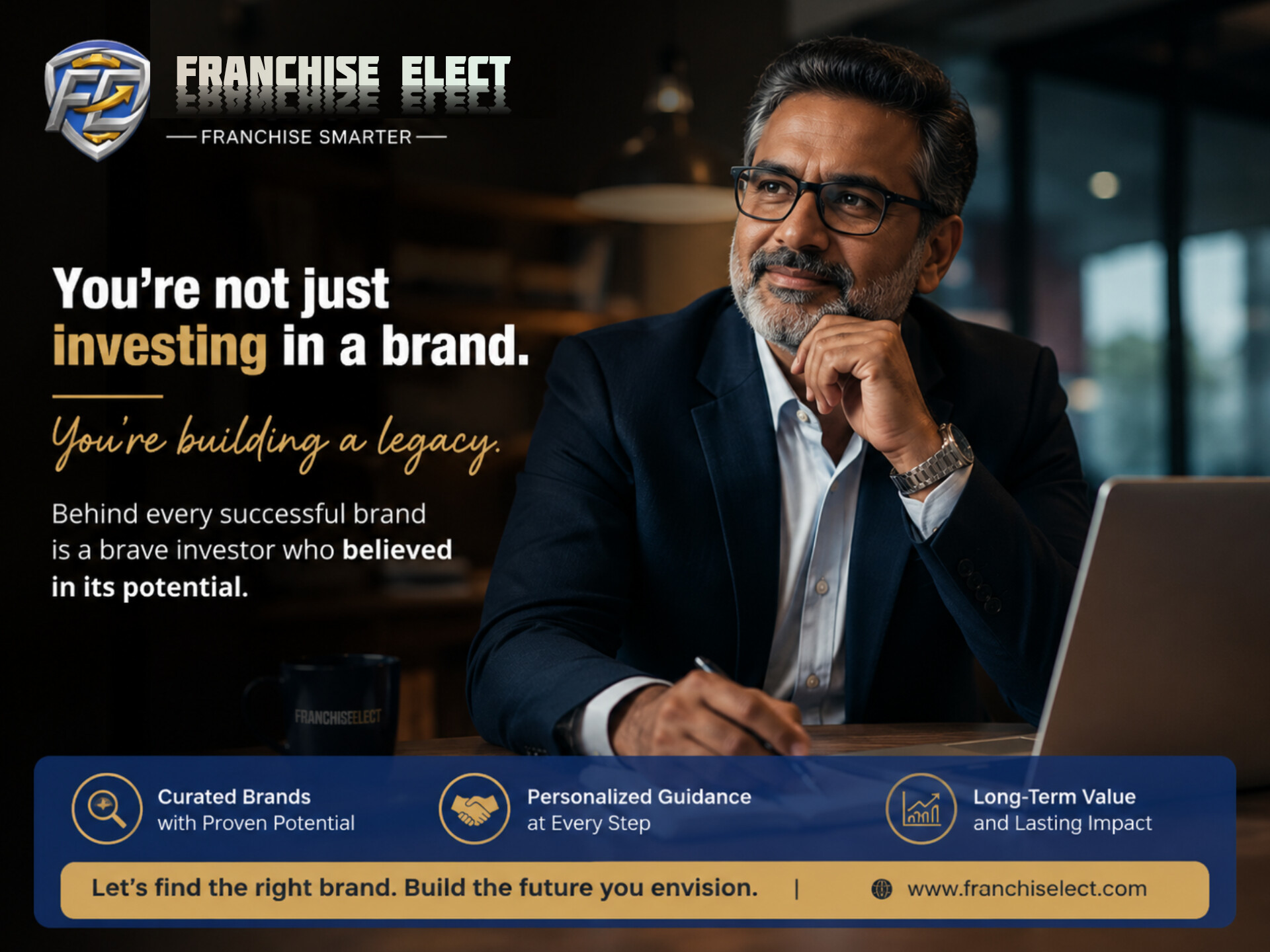 Franchise investor building a legacy with Franchise Elect